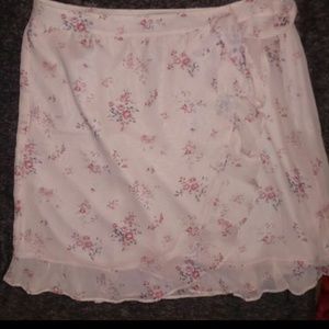 Pink skirt